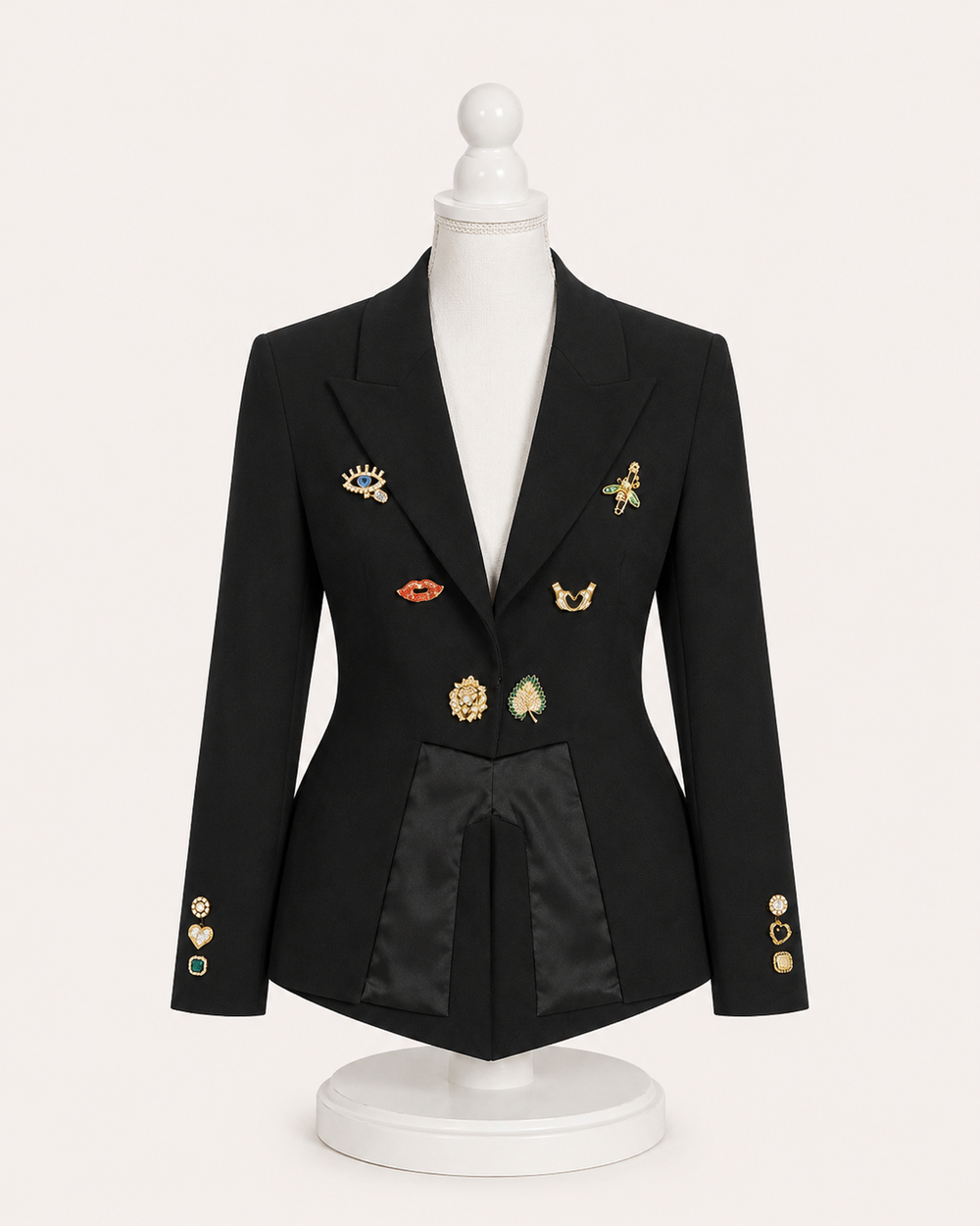 The Bijou Noir Tuxedo Blazer