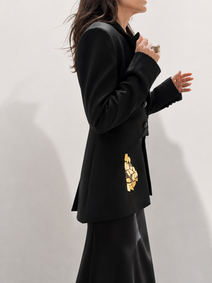The Golden Dream Tuxedo Blazer