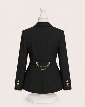The Bijou Noir Tuxedo Blazer