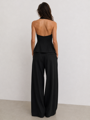 The Golden Dream Halter Vest